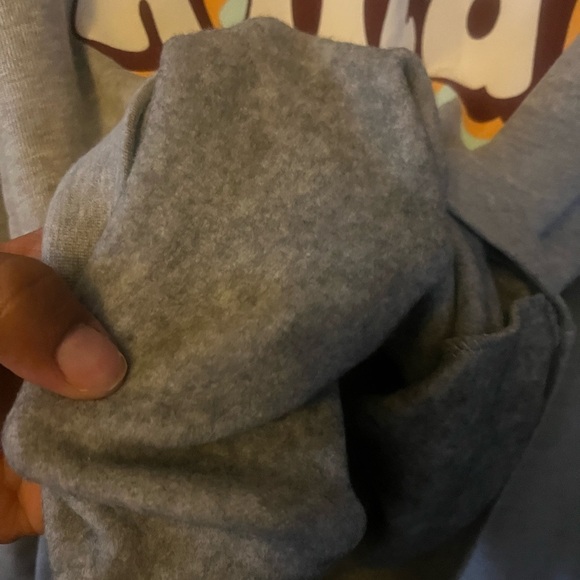 KIND Cotton shirt - gray soft fleece crewneck sweatshirt “Be more than Kind” - Picture 6 of 7